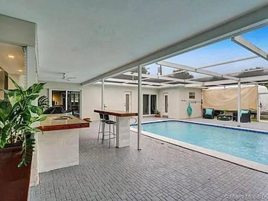 Villa Pool Vacation Hollywood Exterior foto